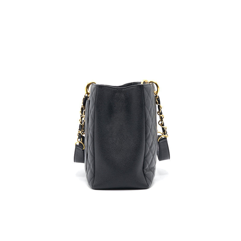 Chanel Caviar XL Grand Shopping Tote GST Black
