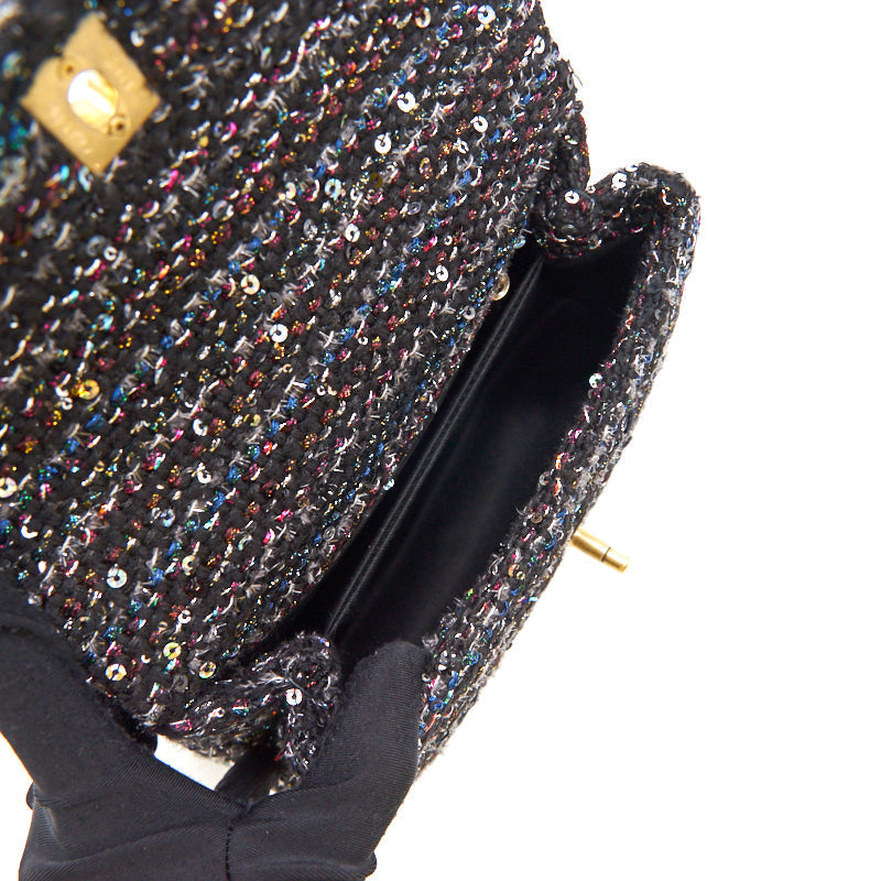 Chanel Small Cocohandle Pre-Fall 2020 Tweed