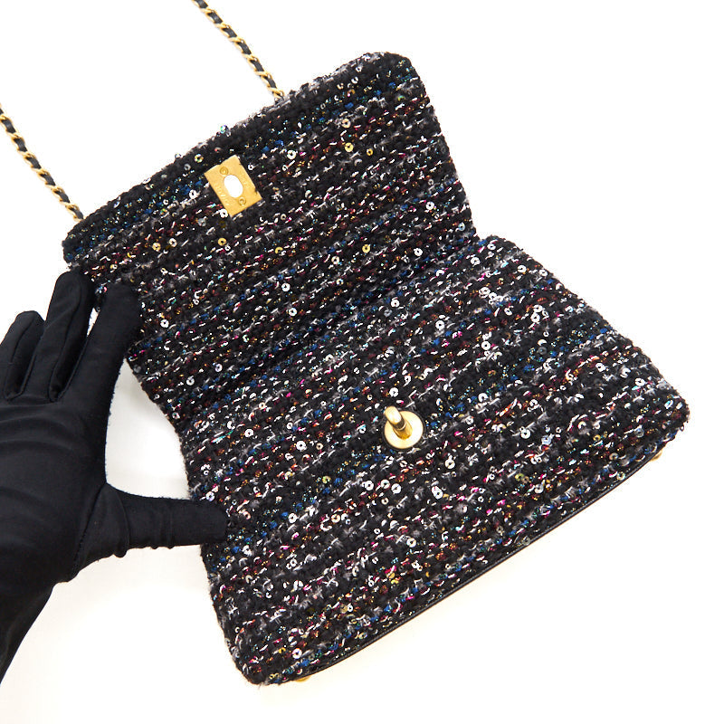 Chanel Small Cocohandle Pre-Fall 2020 Tweed
