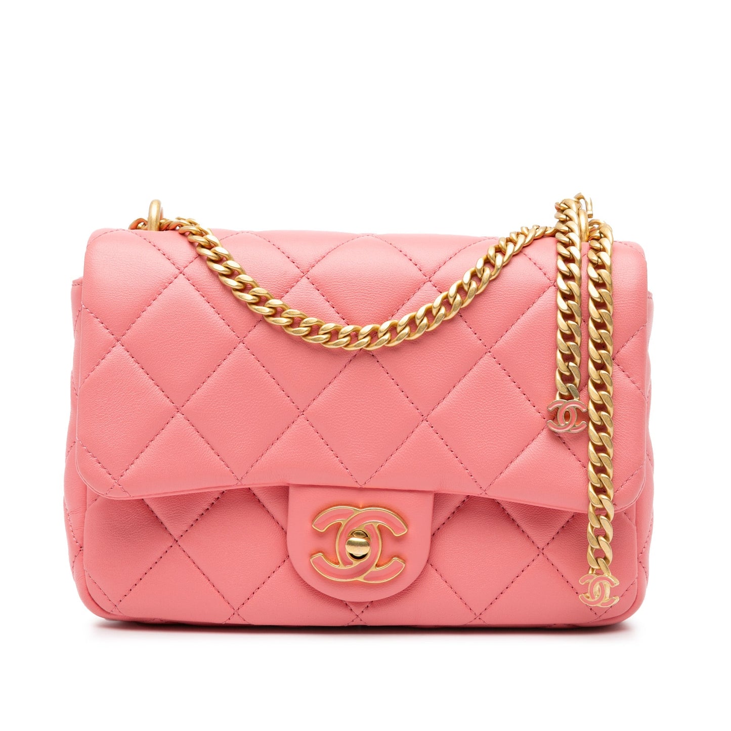 Chanel Sac Small Lambskin Pending CC Flap