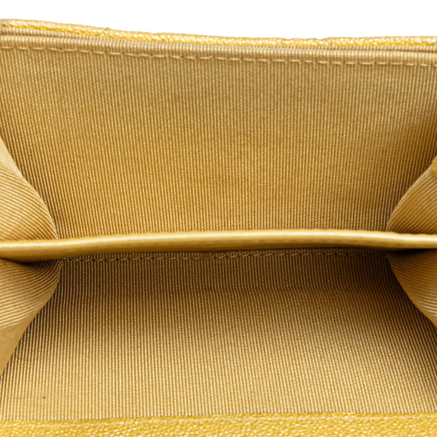 Chanel Sac CC Quilted Iridescent Caviar Flap Card Holder on Chain