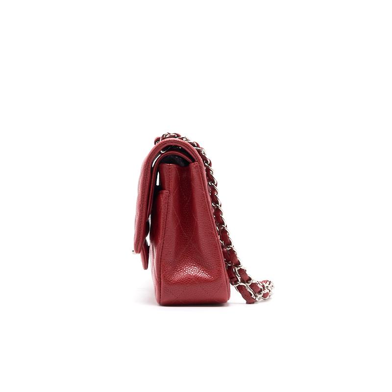 Chanel Classical Double Flap Medium Red