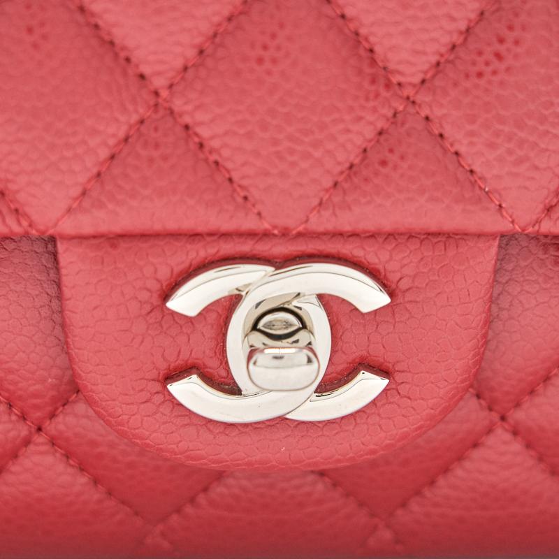 Chanel Classical Double Flap Medium Red