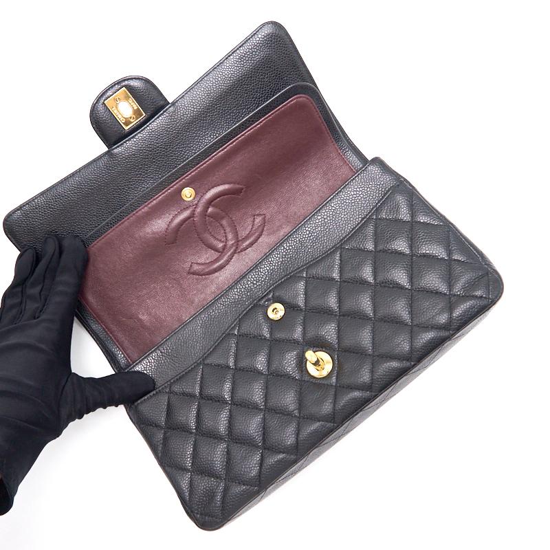 Chanel Classic Medium Double Flap Caviar