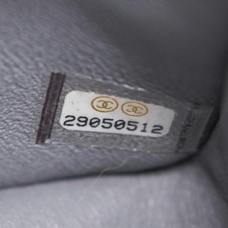 Chanel Cavier Small Classic Flap 20c Grey