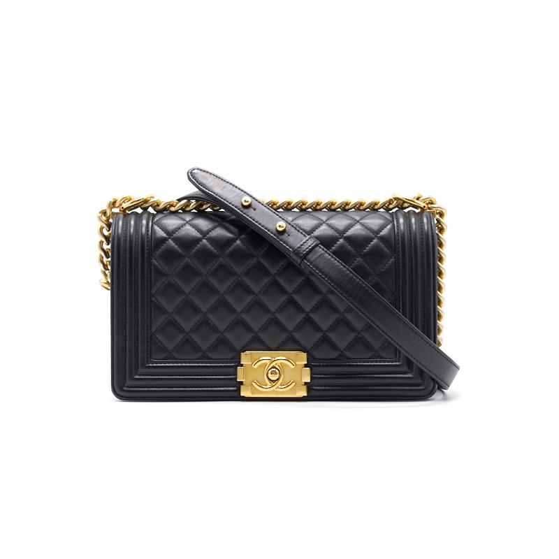 Chanel Calfskin Old Medium Leboy