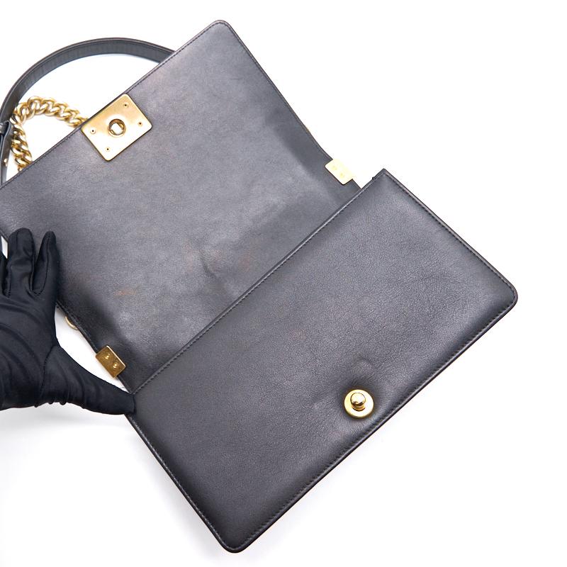 Chanel Calfskin Old Medium Leboy