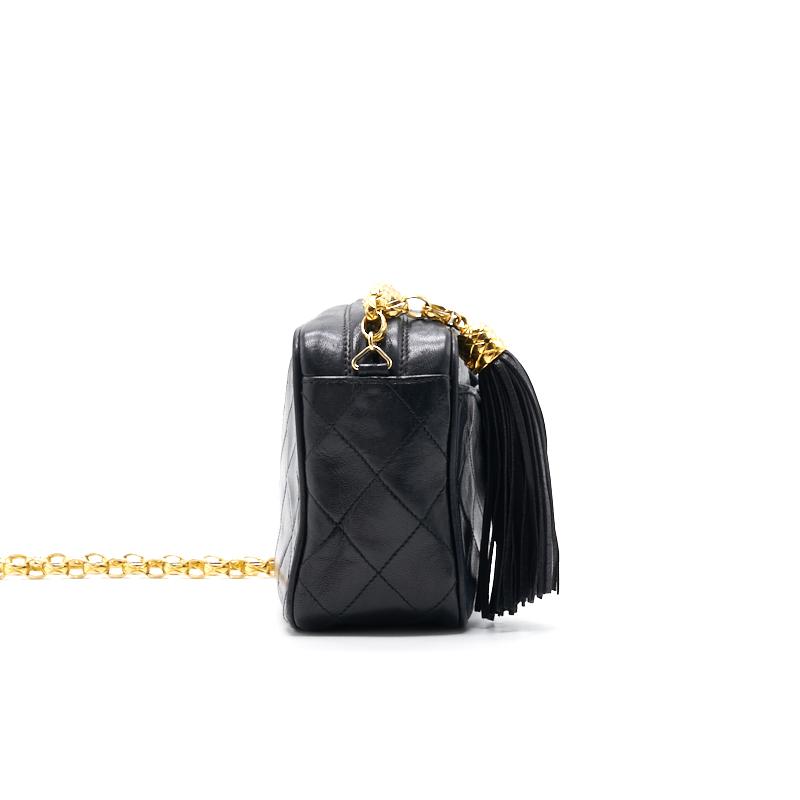Chanel 24k Gold Vintage Camera Bag