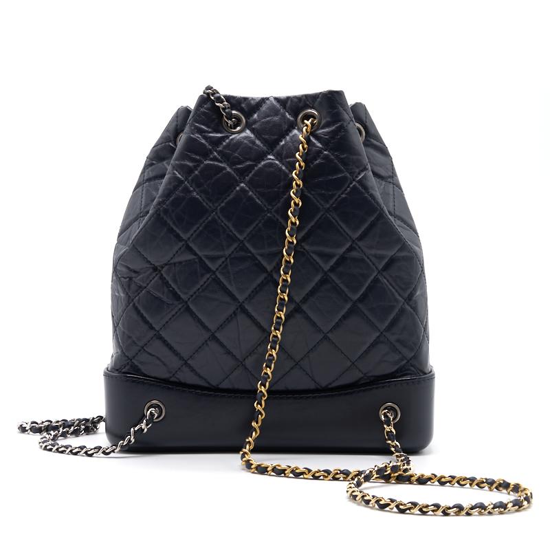 Chanel Chanel's Gabrielle Backpack in Dark Navy