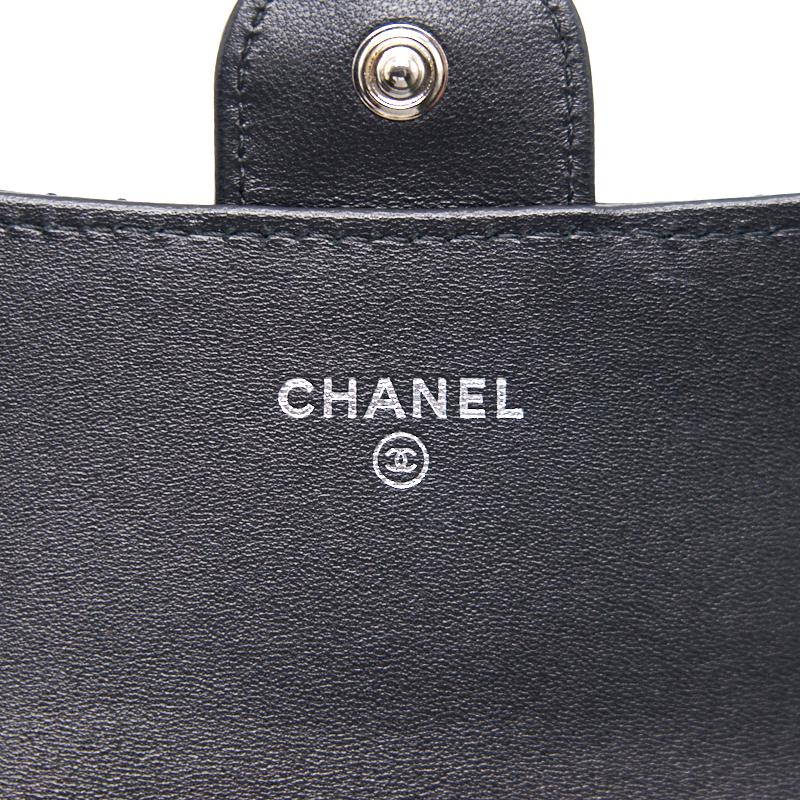 Chanel Mini Lambskin WOC Black SHW