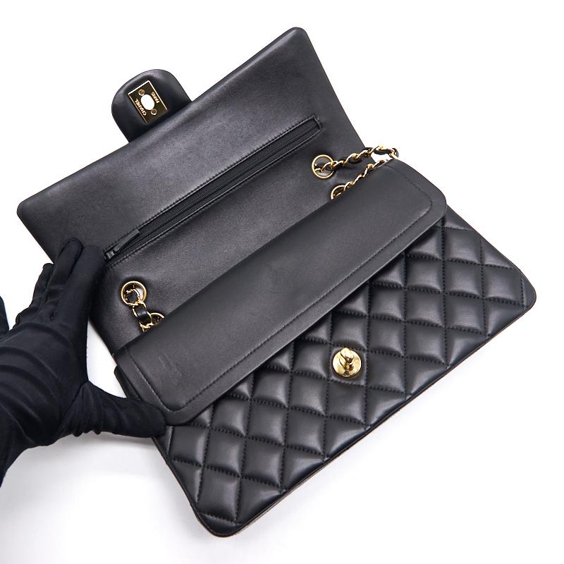 Chanel Classic Medium Double Flap Lambskin with GHW