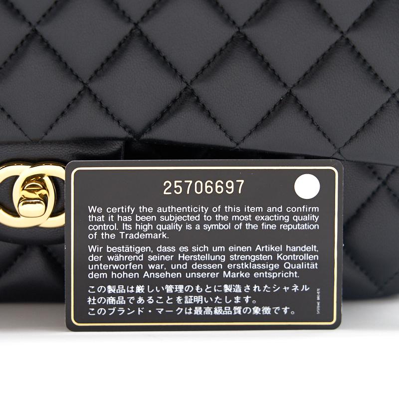 Chanel Classic Medium Double Flap Lambskin with GHW