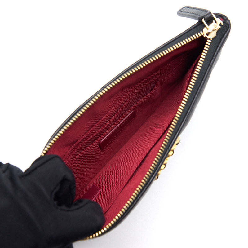 Chanel 19 Small Pouch Black GHW