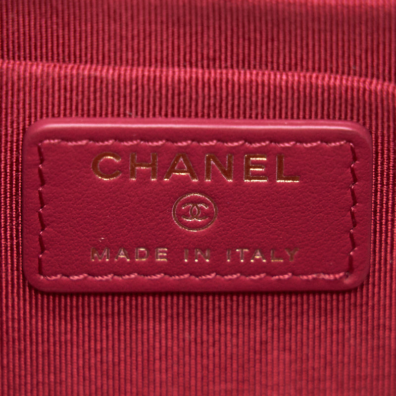 Chanel 19 Small Pouch Black GHW