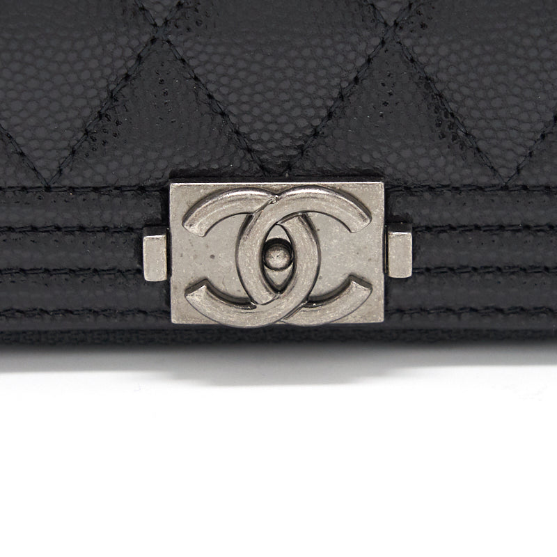 Chanel Boy Chanel Zipped Coin Purse