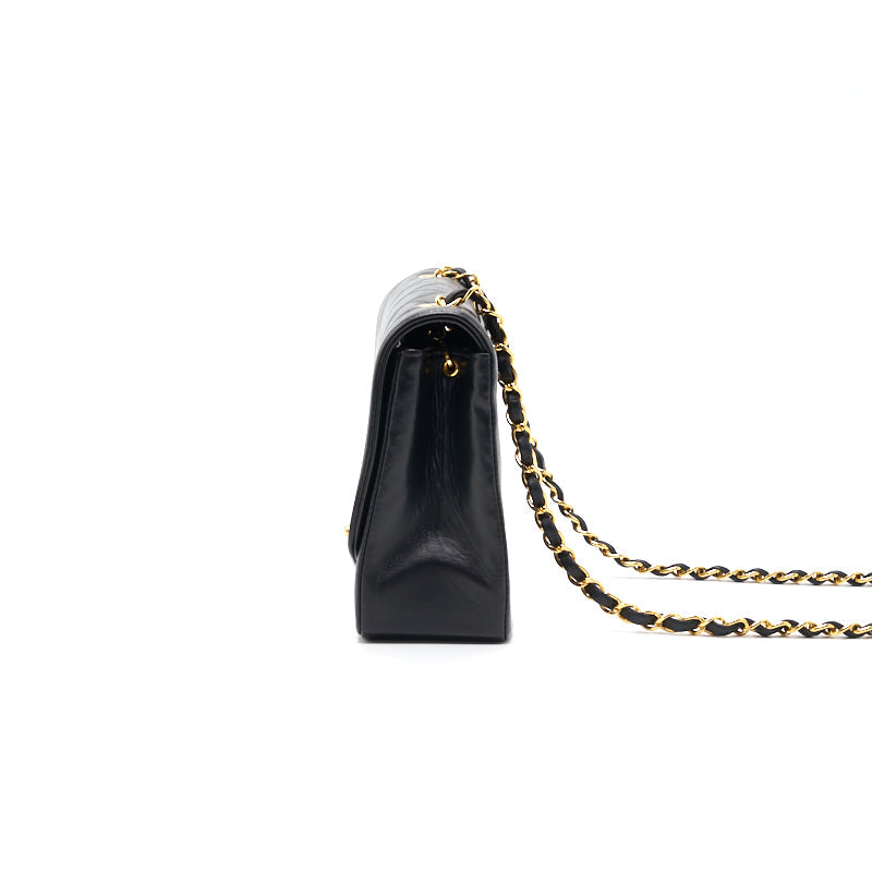 Chanel Medium Diana Bag black with 24K GHW