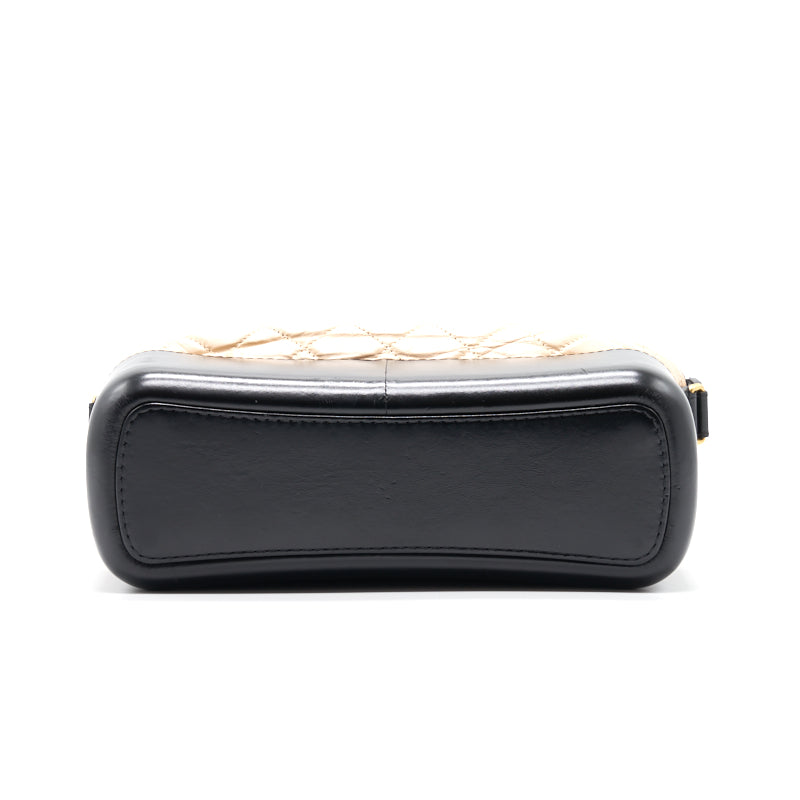 Chanel's Gabrielle Large Hobo Bag Beige/Black
