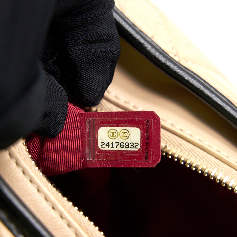 Chanel's Gabrielle Large Hobo Bag Beige/Black