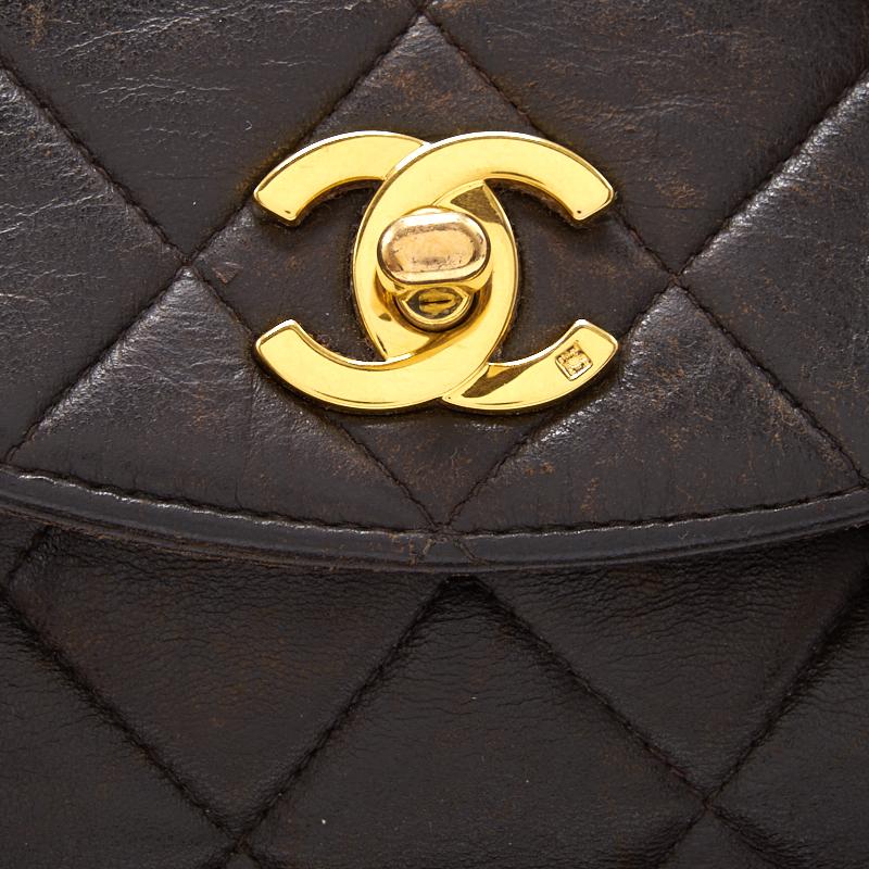 Chanel Black Lambskin Classic Backpack Small