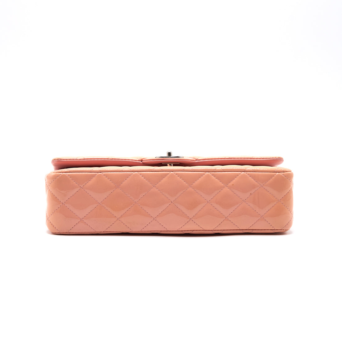 Chanel Pink Quilted Leather Medium Vintage Classic Double Flap Bag