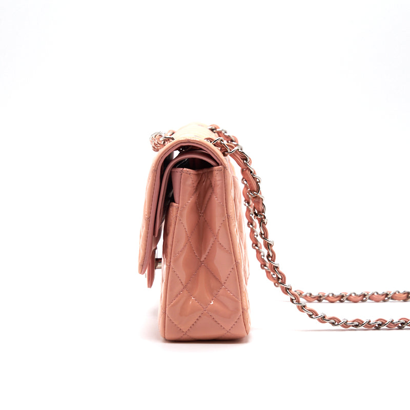 Chanel Pink Quilted Leather Medium Vintage Classic Double Flap Bag