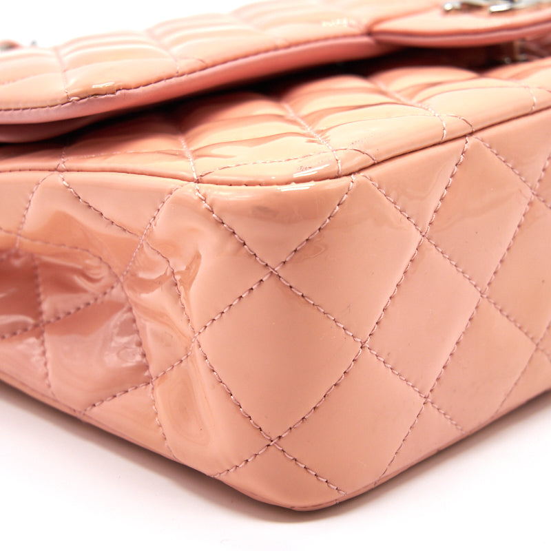 Chanel Pink Quilted Leather Medium Vintage Classic Double Flap Bag