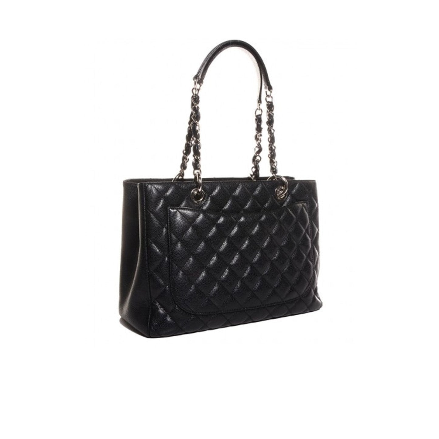 Chanel Caviar Grand Shopping Tote Black