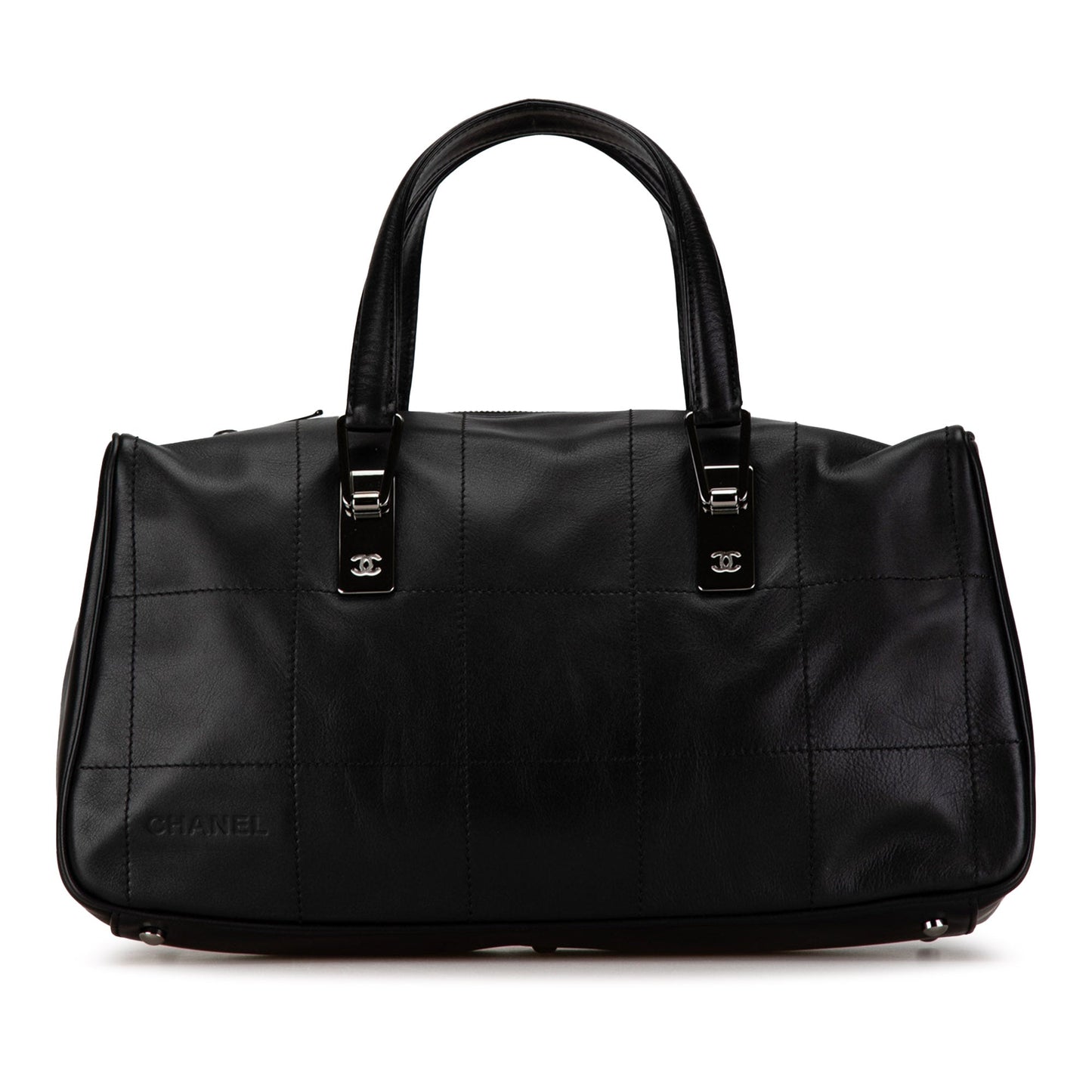 Chanel Sac Lambskin Square Stitch Handbag