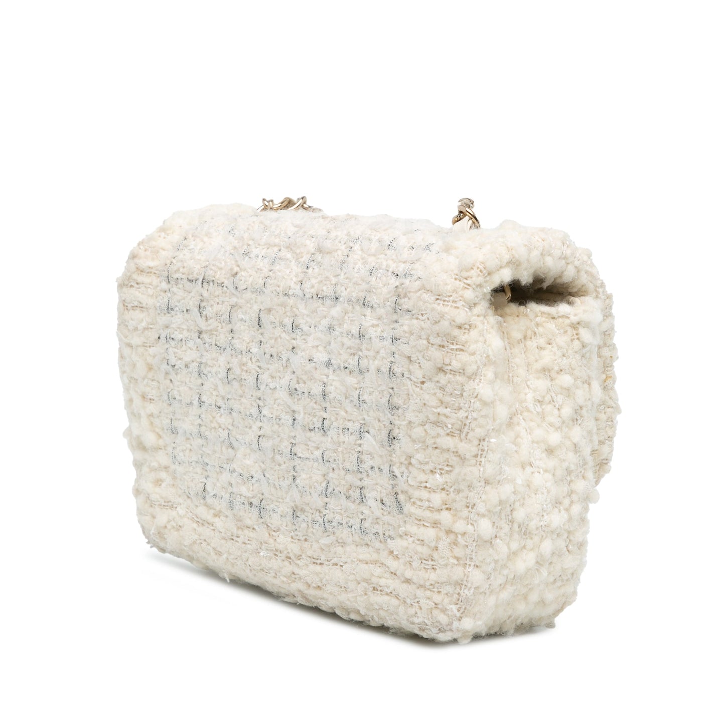 Chanel Sac CC Mini Tweed Flap Crossbody