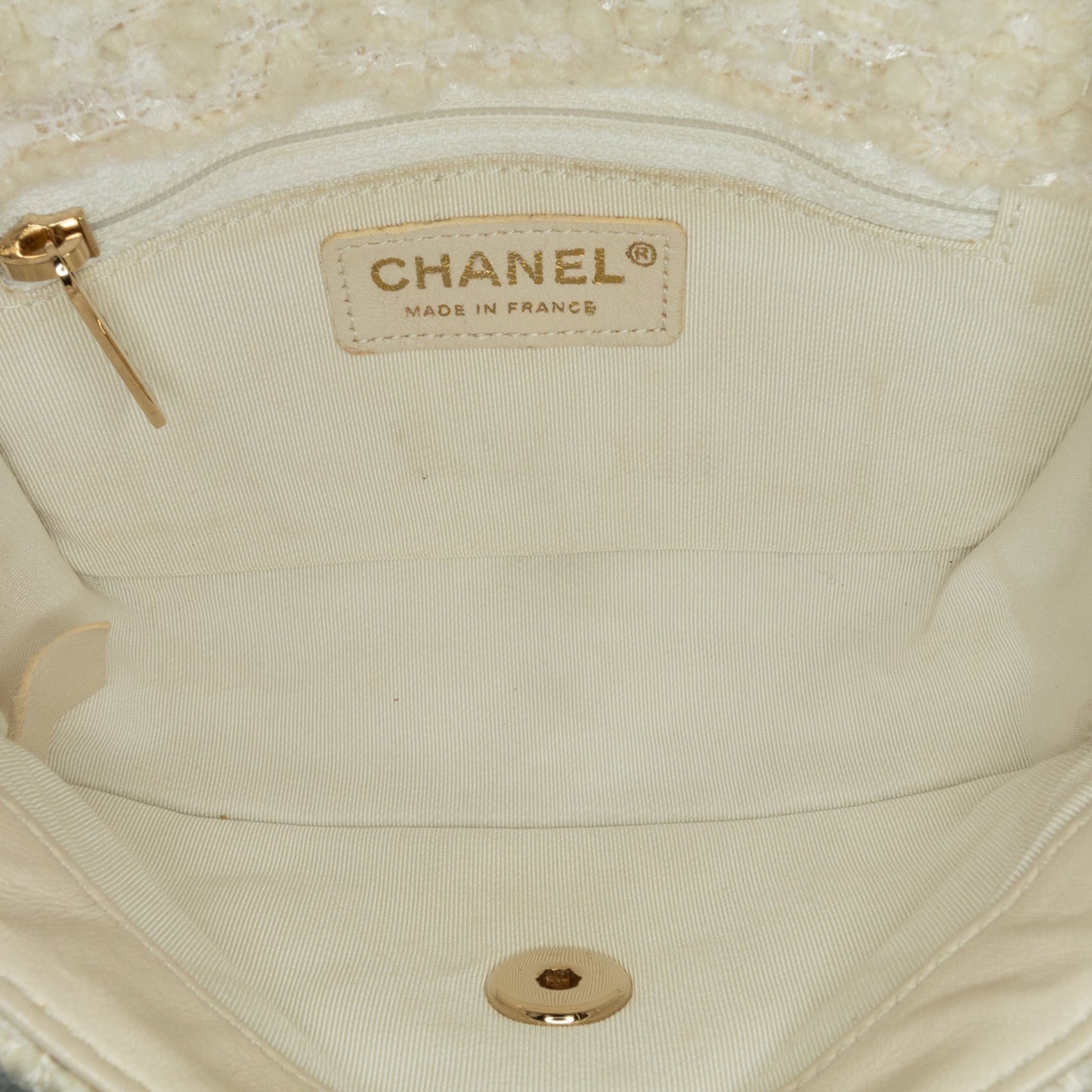 Chanel Sac CC Mini Tweed Flap Crossbody