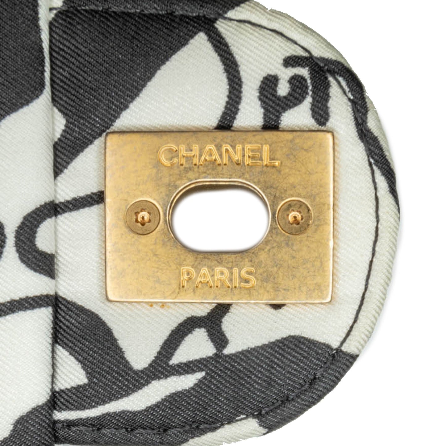 Chanel Sac Mini Printed Canvas Deer Coco Flap