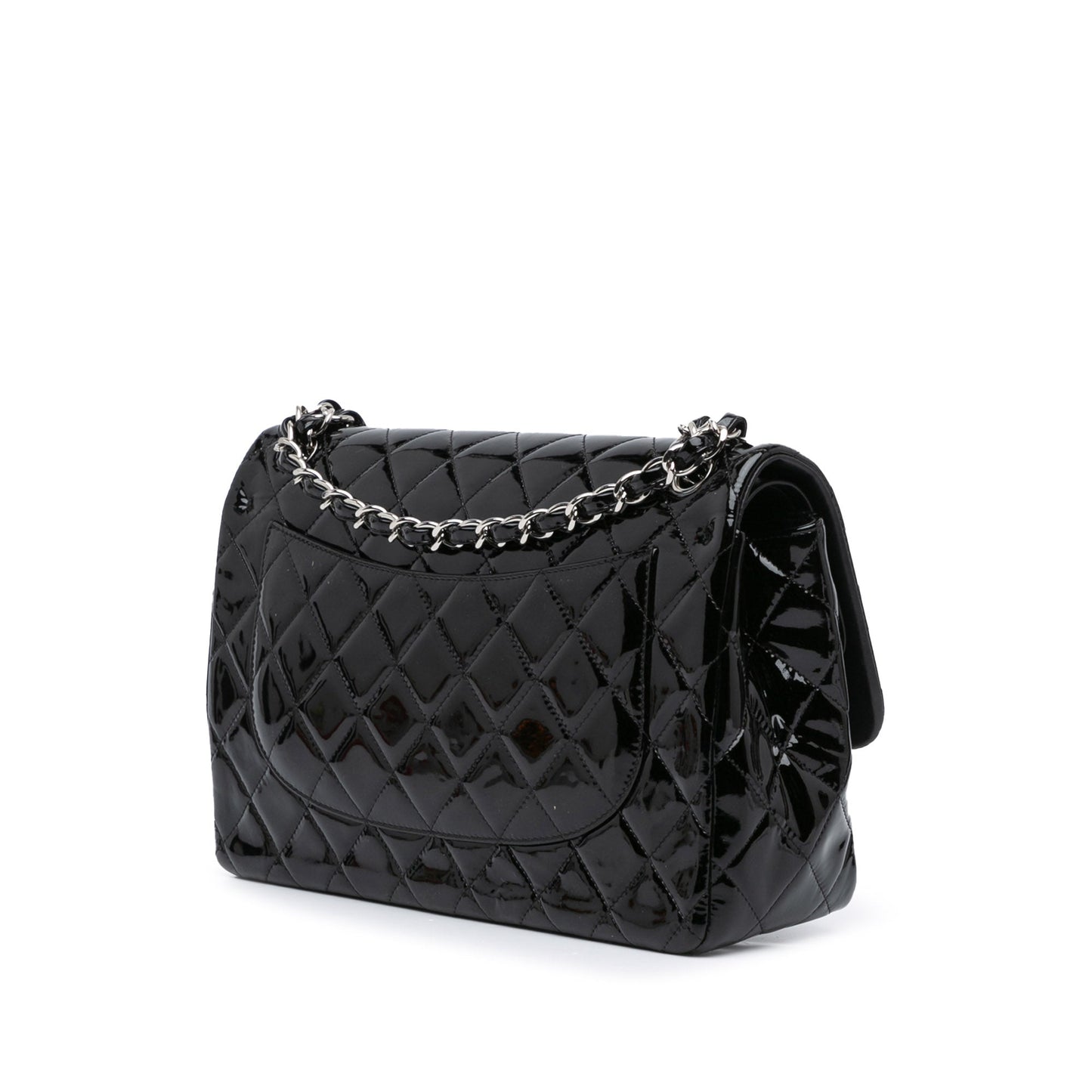 Chanel Sac Jumbo Classic Patent Double Flap