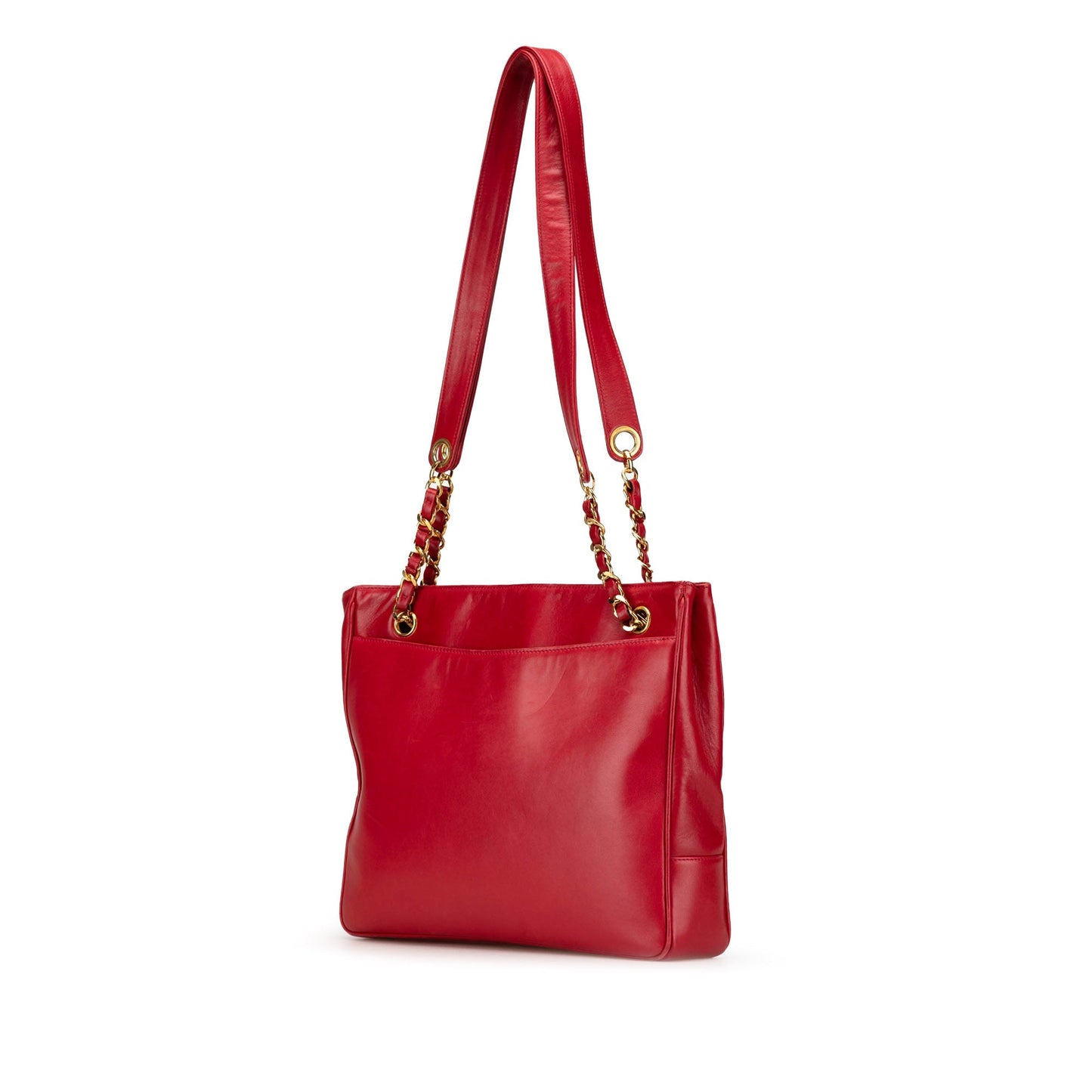 Chanel Sac CC Lambskin Chain Tote