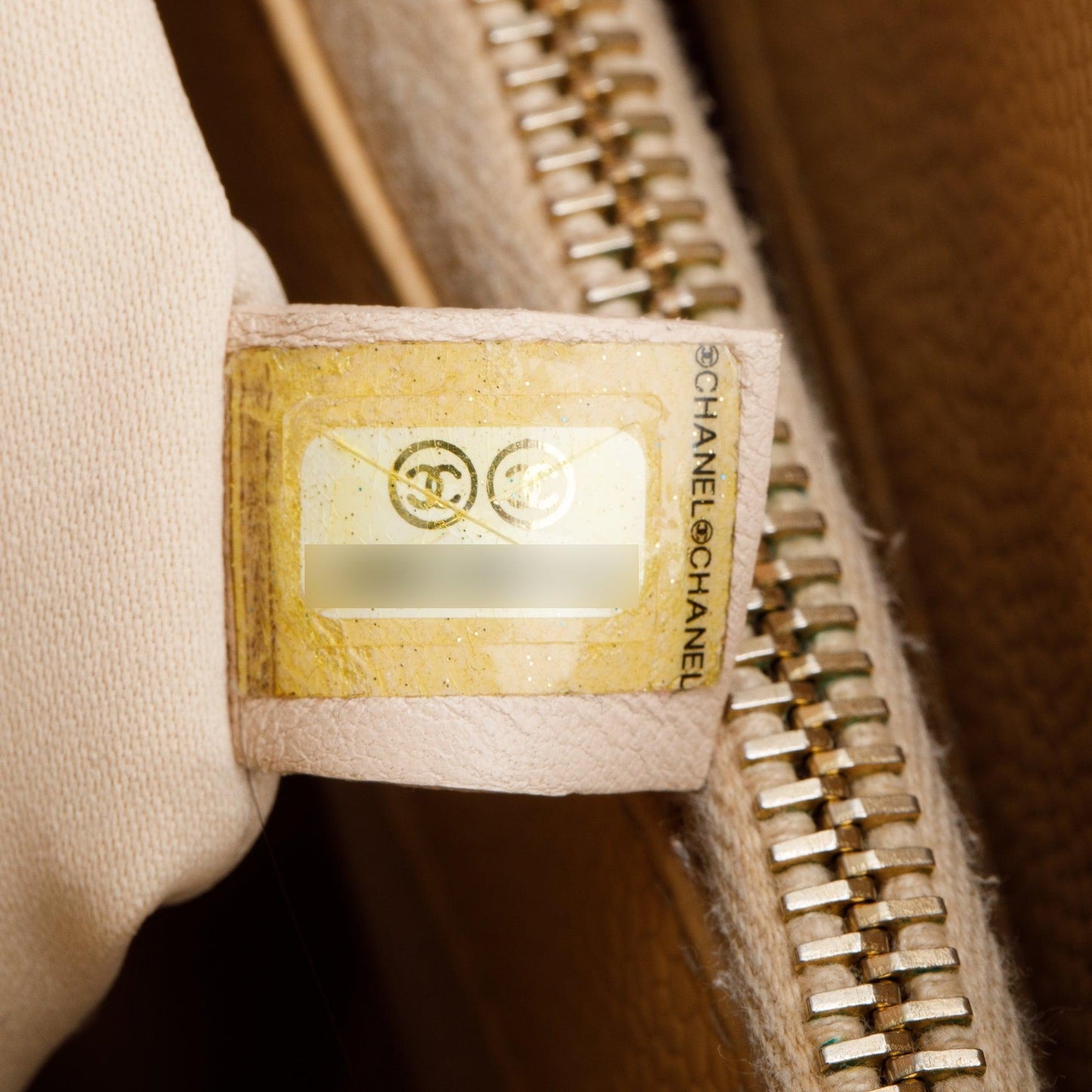 Chanel Beige Caviar Leather Grand Shopping Tote (GST)