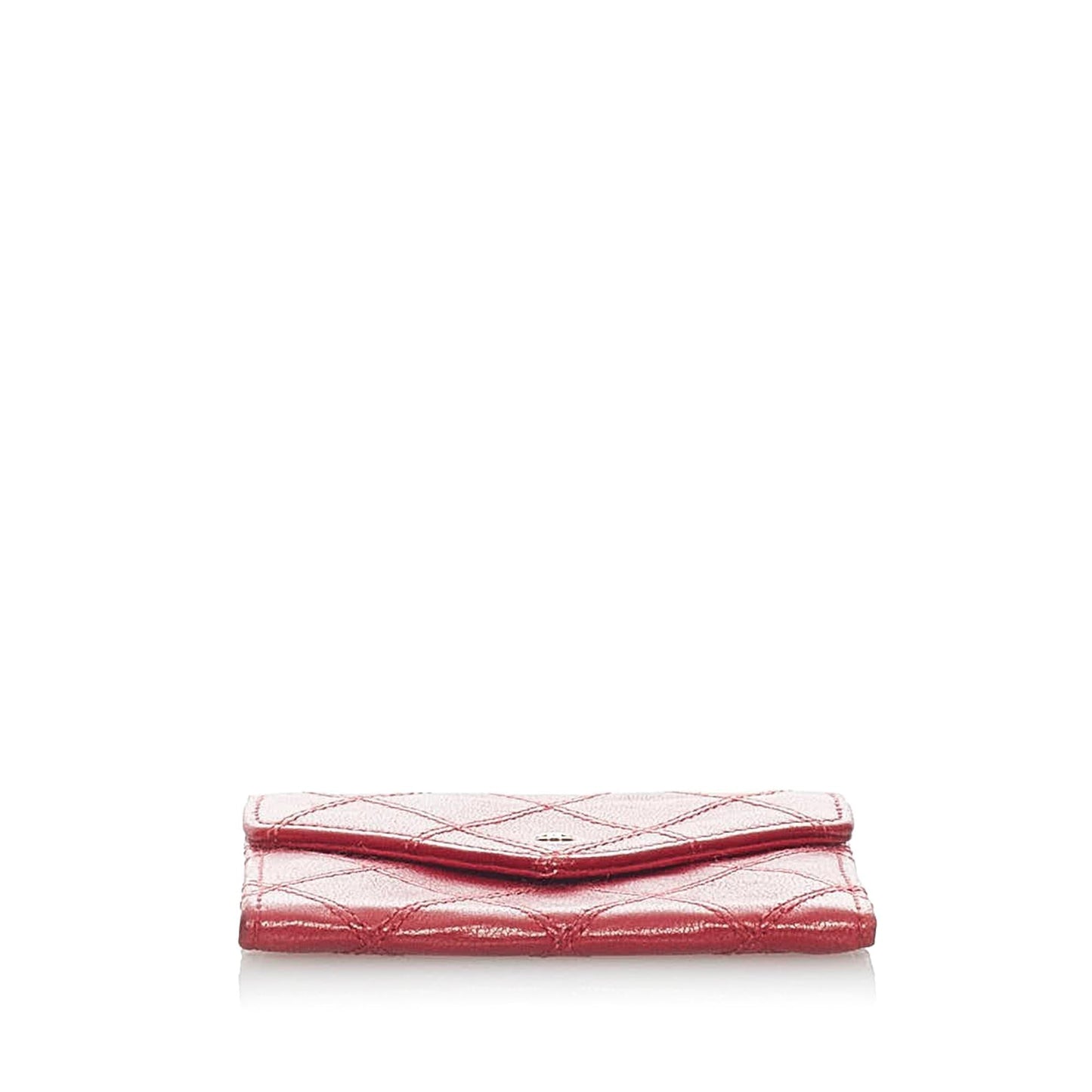 Chanel Bicolore Matelasse Lambskin Coin Pouch (SHG-33401)