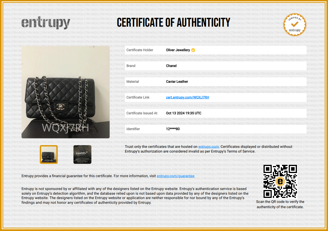 Chanel Black Caviar Leather Classic Medium Double Flap Bag