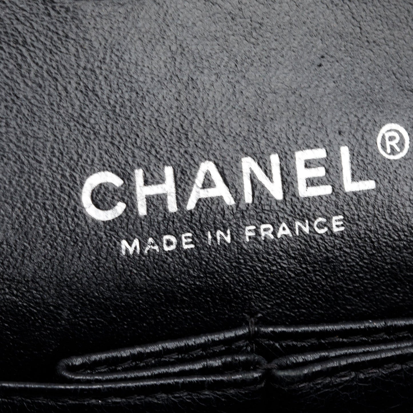Chanel Black Quilted Caviar Leather Classic Medium Double Flap Bag w/ Box