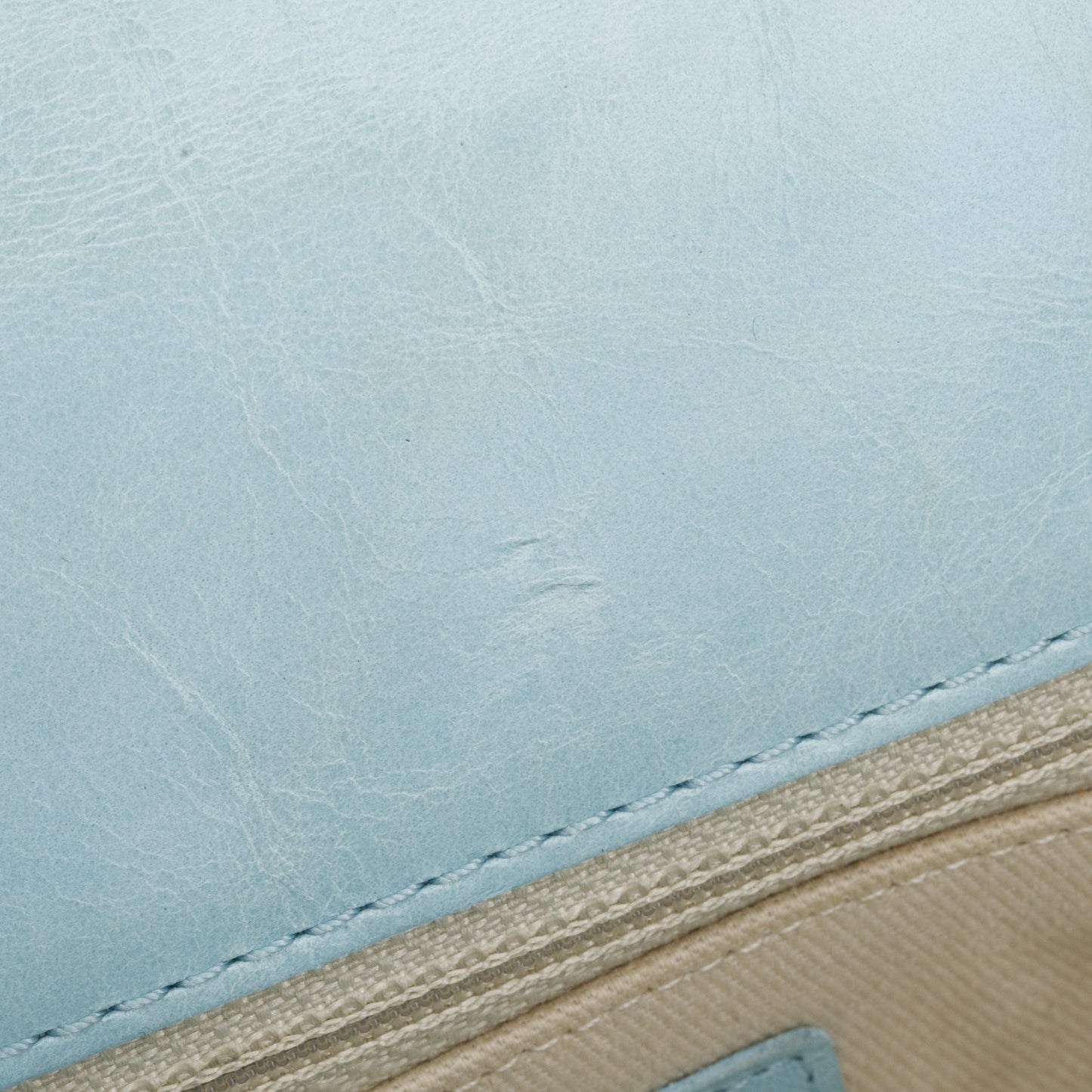 Chanel Blue Quilted Calfskin Leather Coco Soft Single Flap Bag w/ Receipt & Authenticity Card