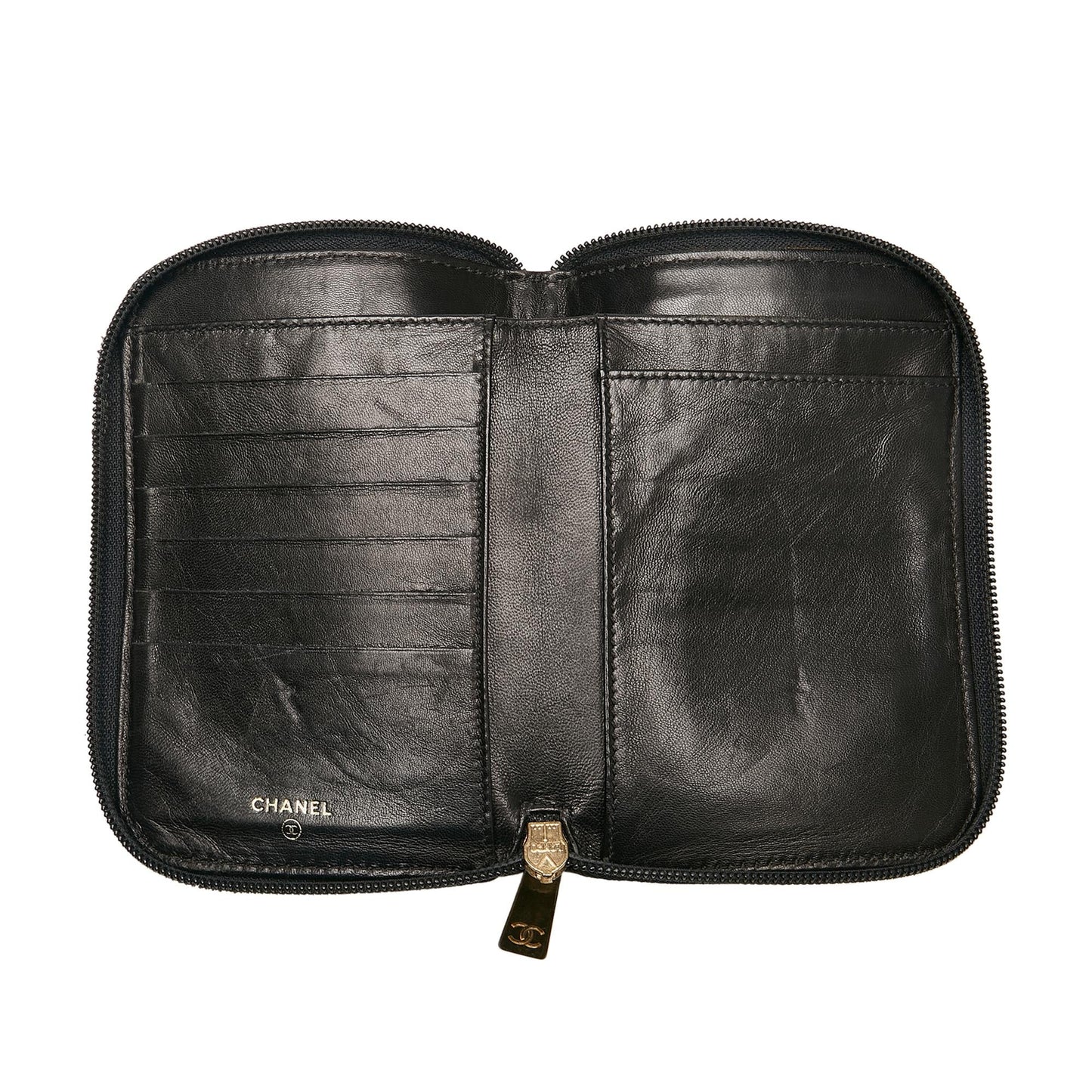 Chanel CC Caviar Leather Coin Pouch (SHG-34259)