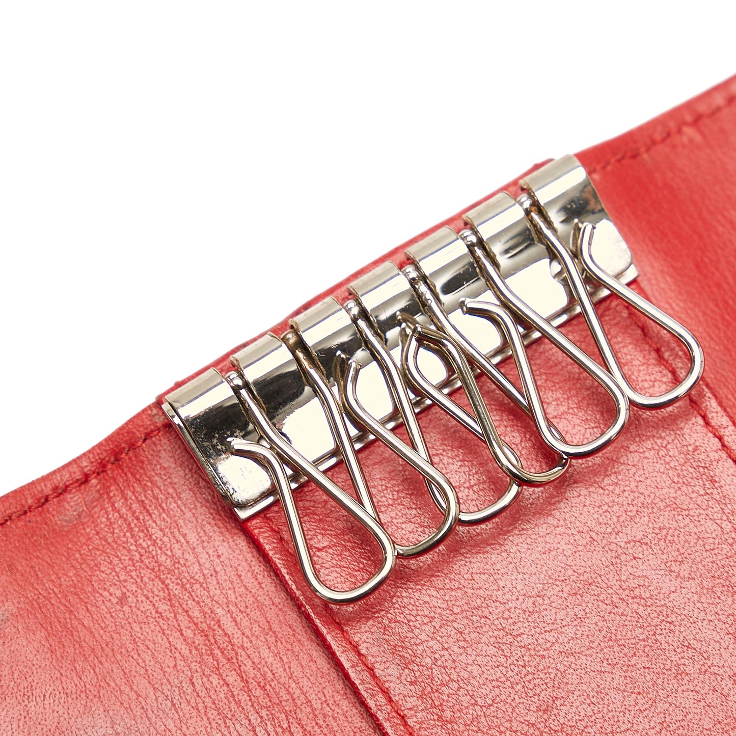 Chanel CC Caviar Leather Key Holder (SHG-36630)