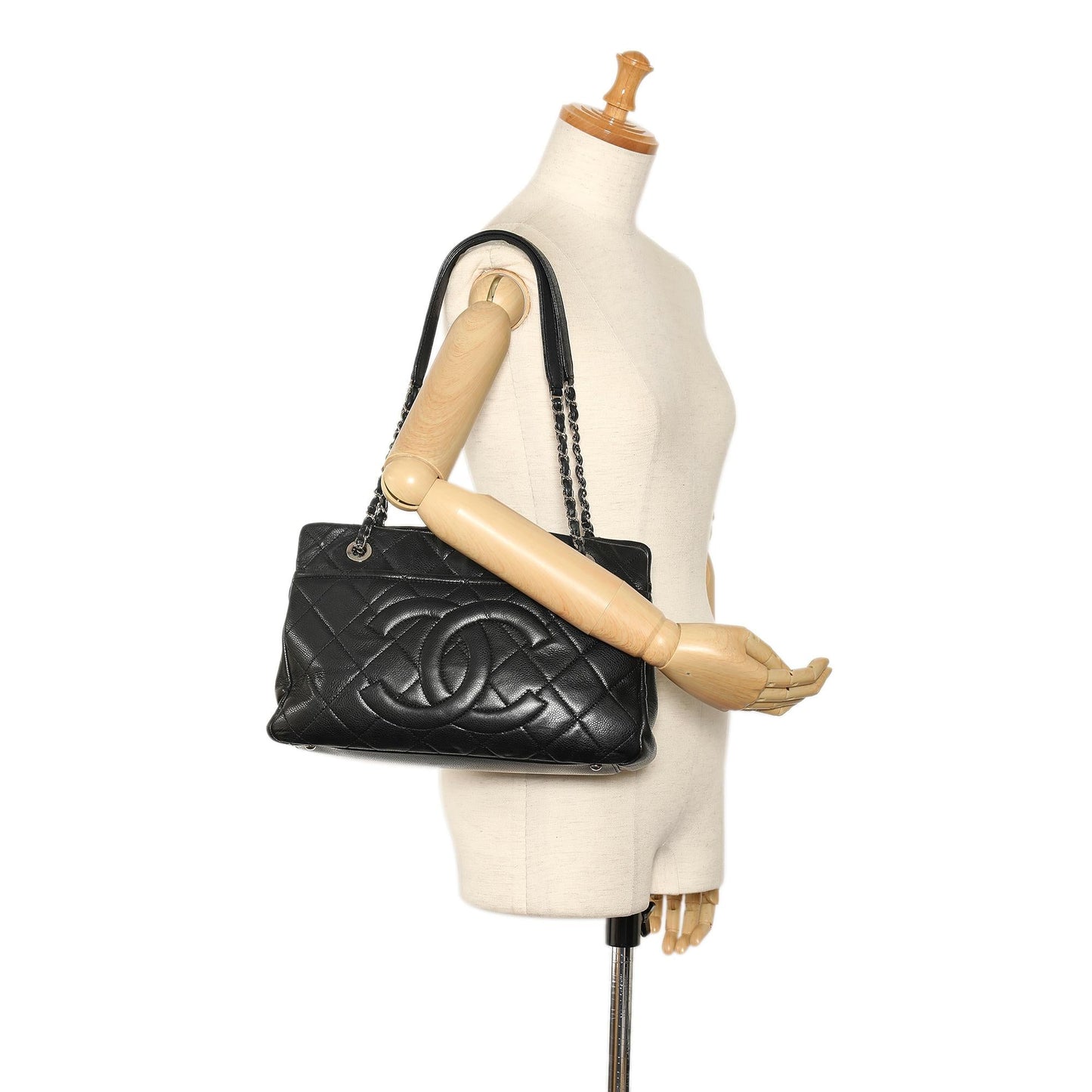 Chanel CC Caviar Tote Bag (SHG-56c9pZ)