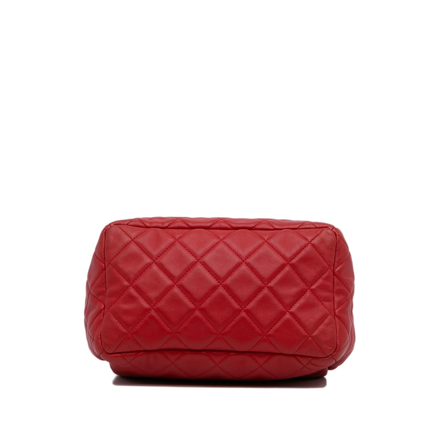 Chanel CC Chain Drawstring Bucket Bag (SHG-Mzot2m)