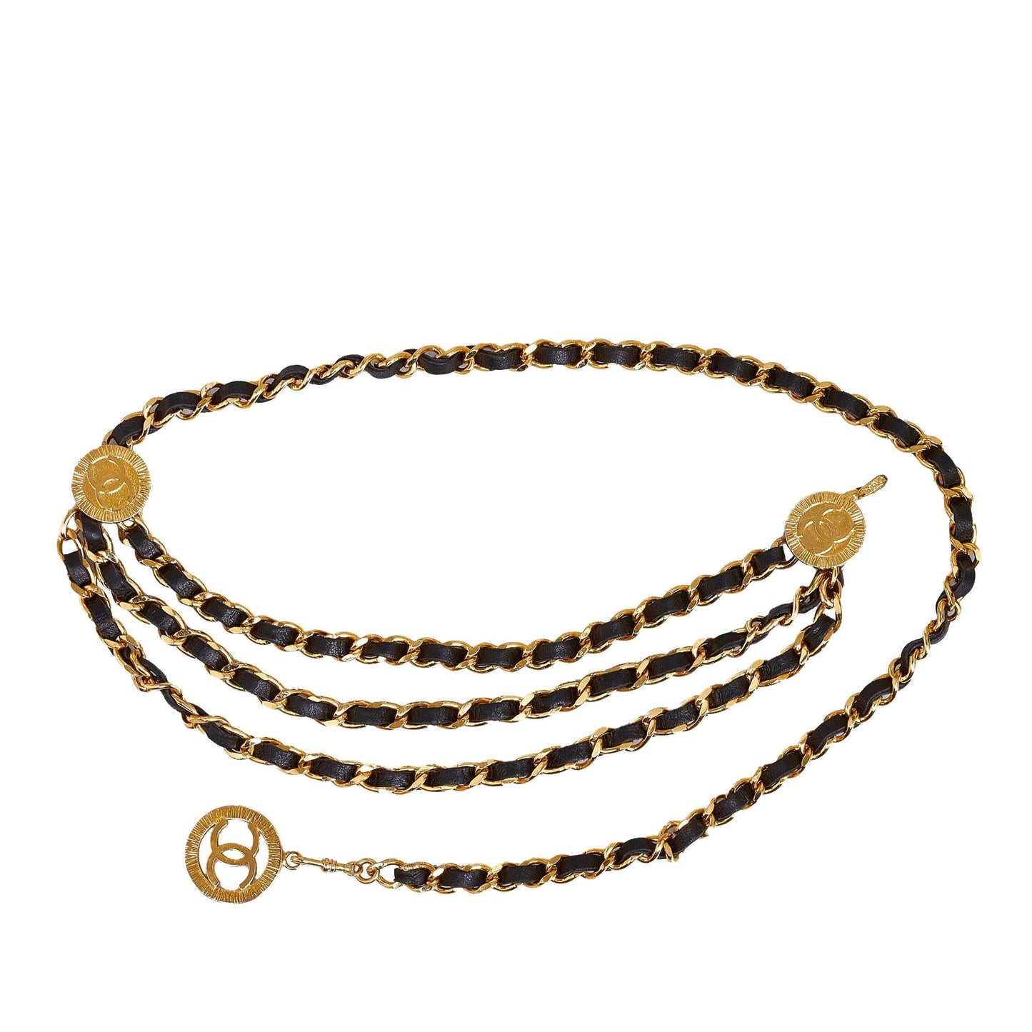 Chanel CC Chain-Link Belt - 35 / 90.00 (SHG-96PPF9)