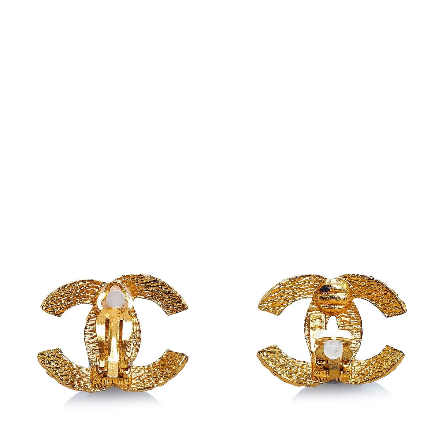 Chanel CC Clip-on Earrings (SHG-83E6SC)