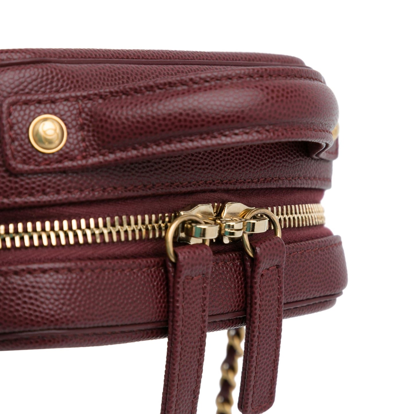 Chanel CC Filigree Caviar Vanity Case (SHG-wa4iNZ)