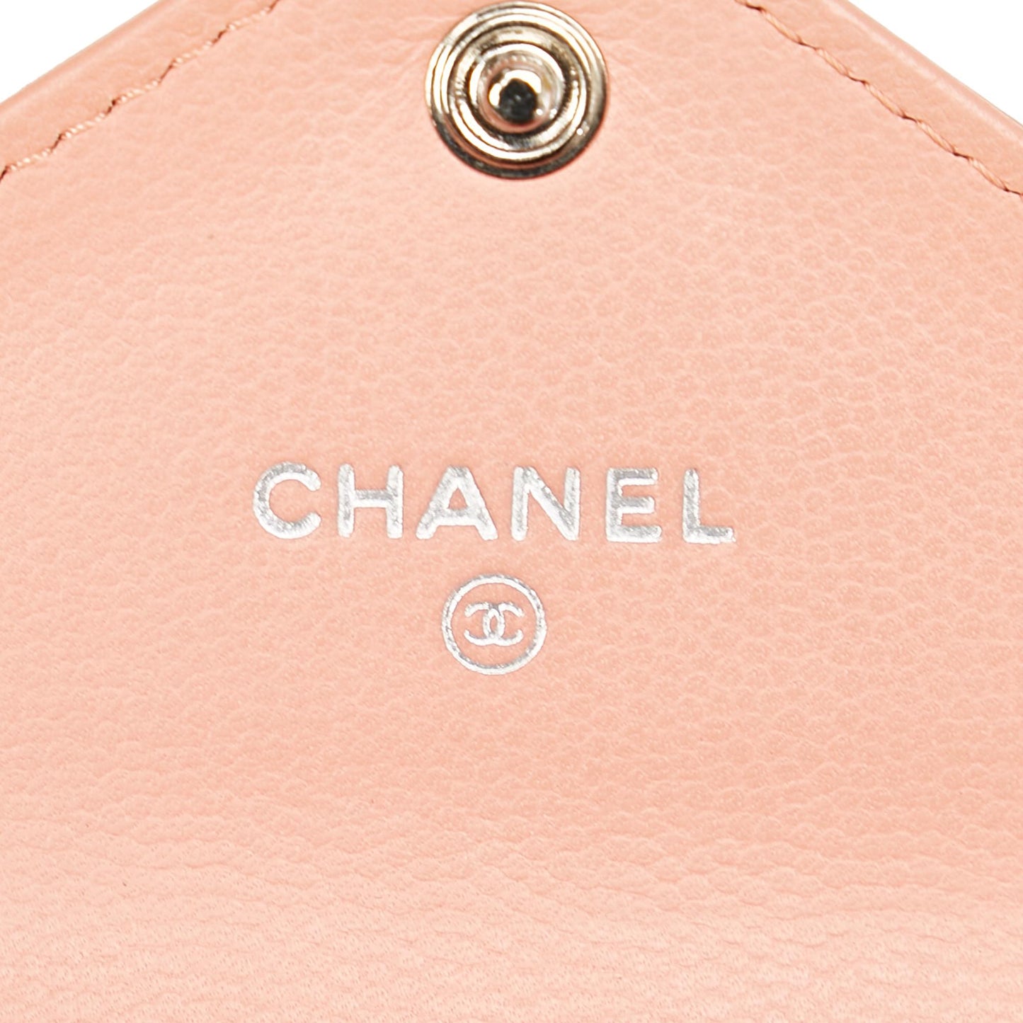 Chanel CC Leather Card Holder (SHG-23845)