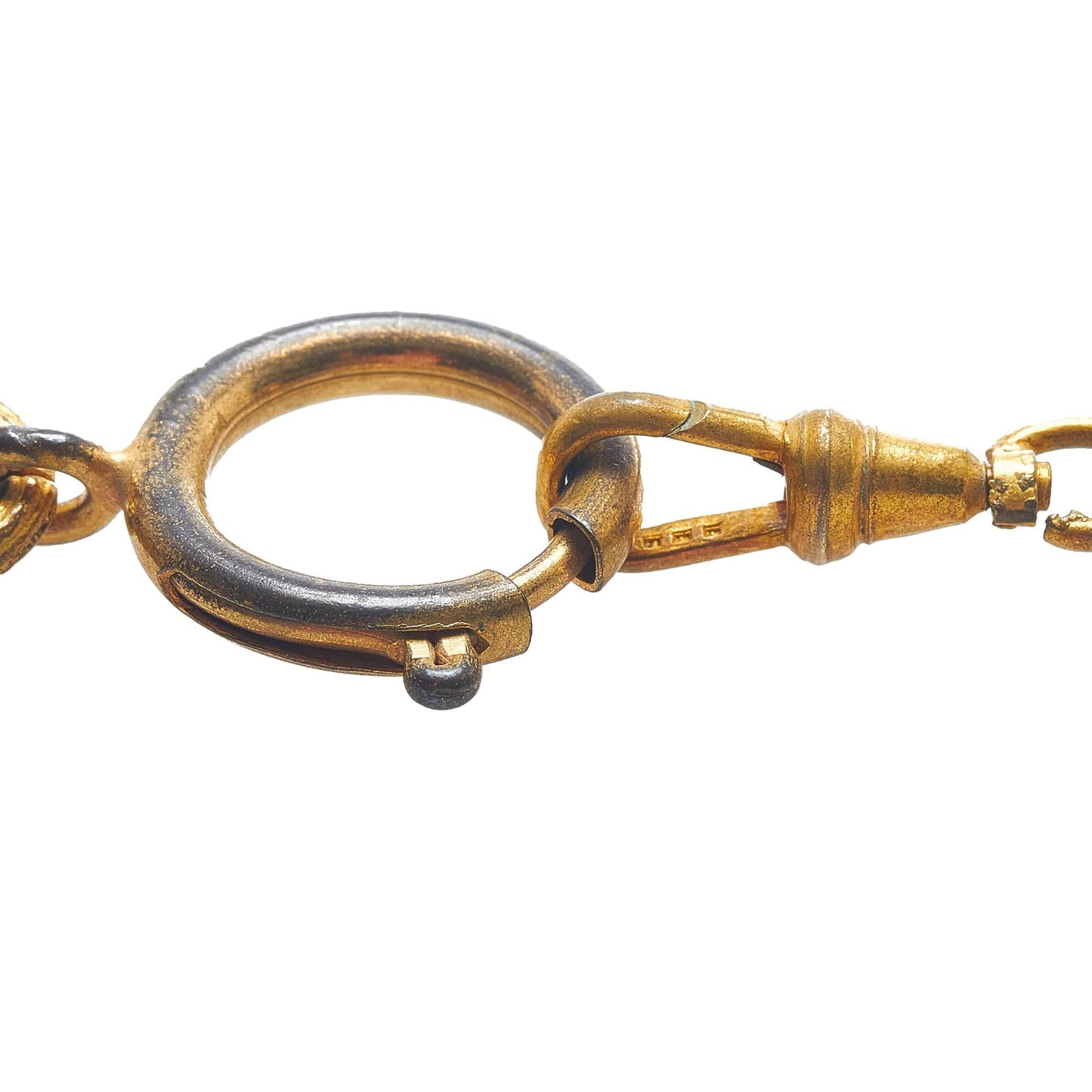 Chanel CC Mark Rope Triangle Necklace (SHG-J6Hpb7)