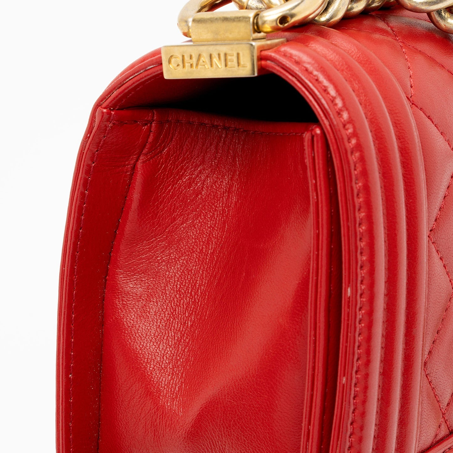 Chanel Calfskin Small Boy Bag (SHF-OJg065)