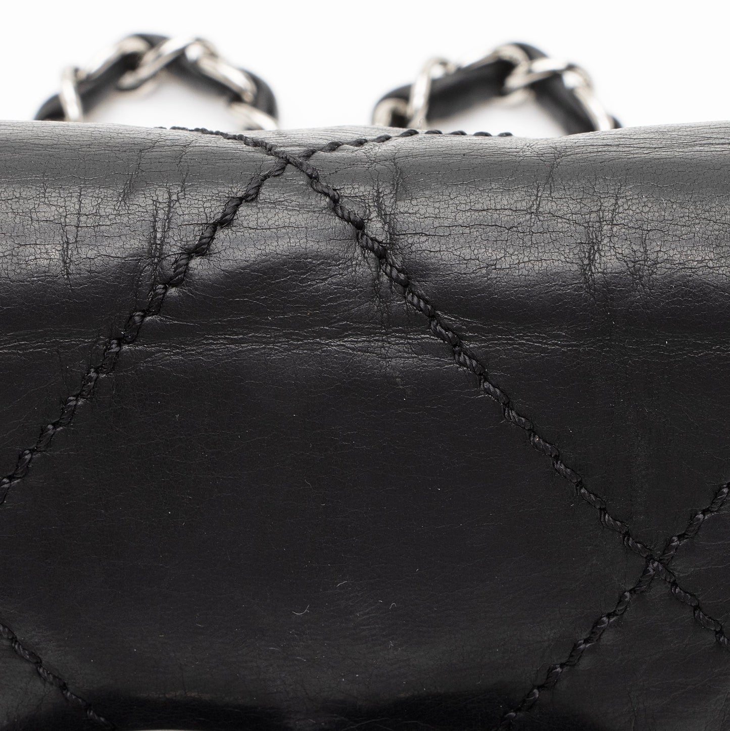 Chanel Calfskin Oversized Quilted CC Small Flap Bag (SHF-FRyV1T)