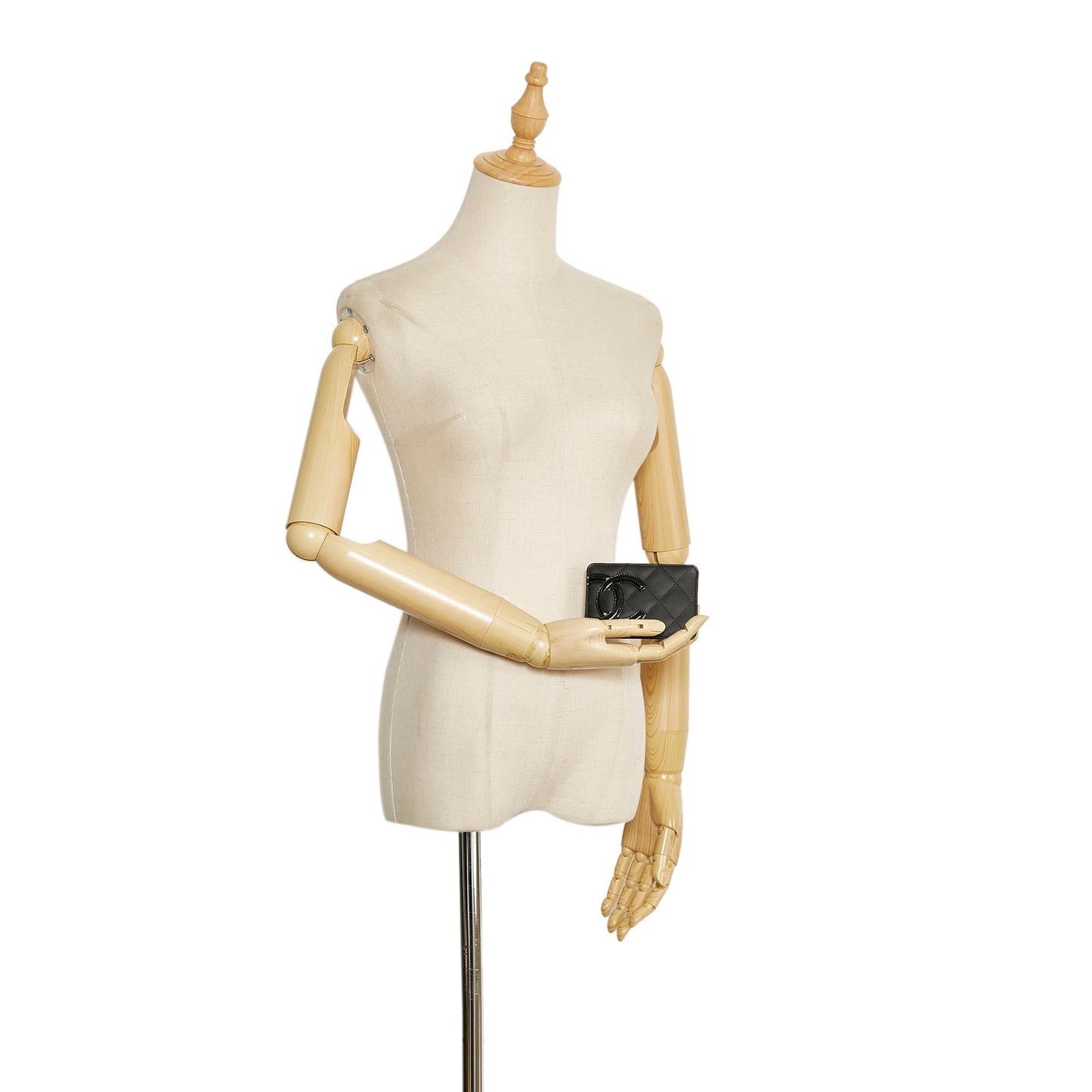 Chanel Cambon Ligne Card Holder (SHG-h9oyij)